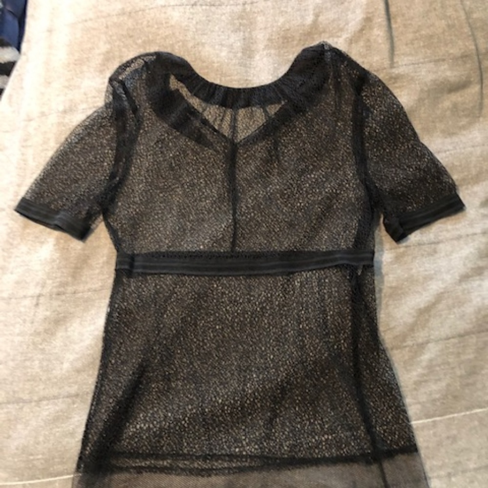 Proenza Schouler Bubble-Web Lace Blouse